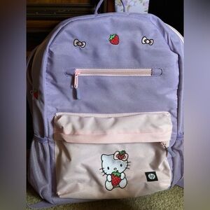 One of a kind Custom Hello Kitty embroidered HP backpack.